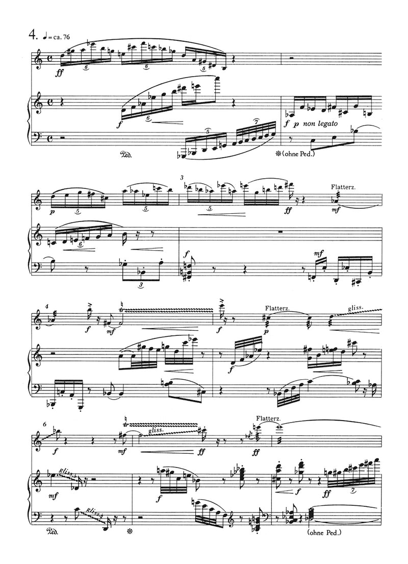 Four pieces for oboe and Piano op. 193 (1966)