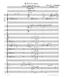 Notturni für six Singstimmen, Violine, Klarinette und Schlaginstrumente (1976) [score]