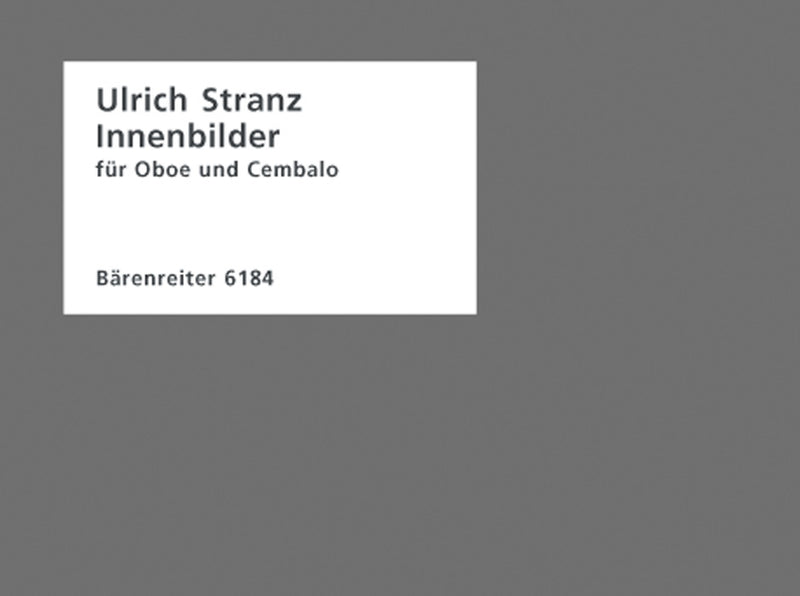 Innenbilder für Oboe und Cembalo (1975)