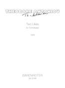 Two Likes for Contrabass (1976)