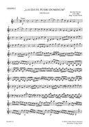 Laudate pueri Dominum [violin 1 part]