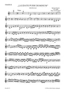 Laudate pueri Dominum [violin 2 part]