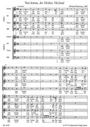 Nun komm, der Heiden Heiland - In dulci jubilo [合唱楽譜]