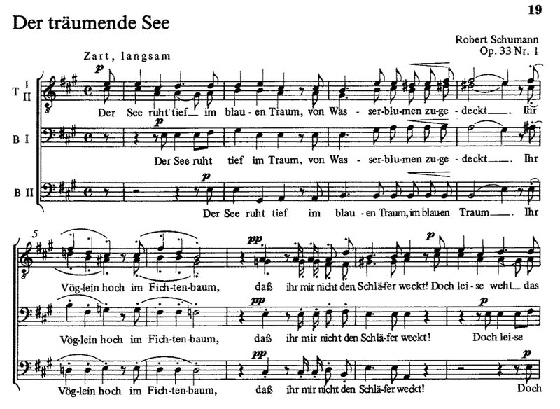 Kling auf, mein Lied, und singe -27 leichtere Sätze für Männerchor vom 17. Jahrhundert to zu Gegenwart-