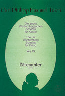 The Six Wuttenberg Sonatas Wq 49