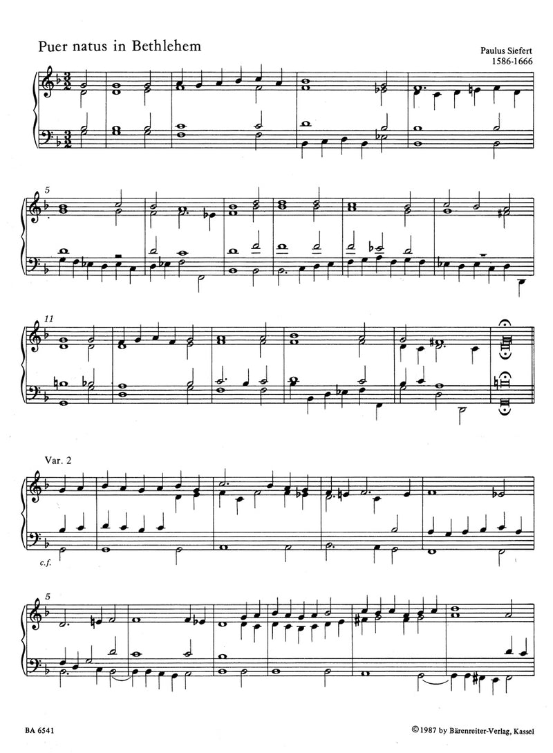 Weihnachtliche Claviermusik = Keyboard Music for Christmas