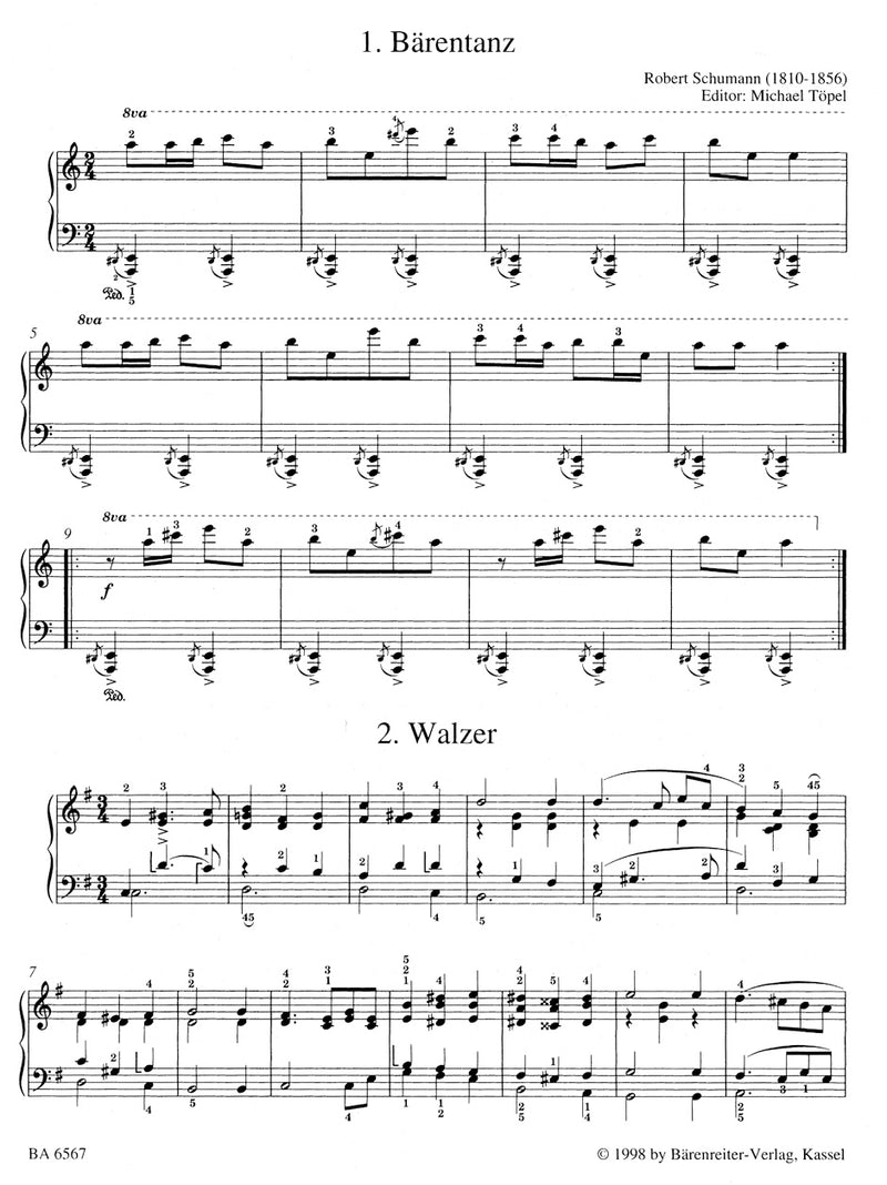 Easy Piano Pieces and Dances