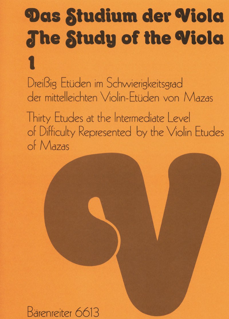 Das Studium der Viola, vol. 1