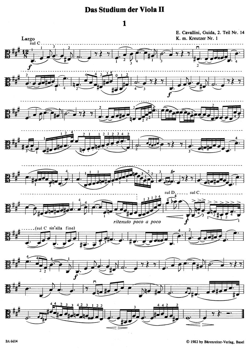 Das Studium der Viola, vol. 2