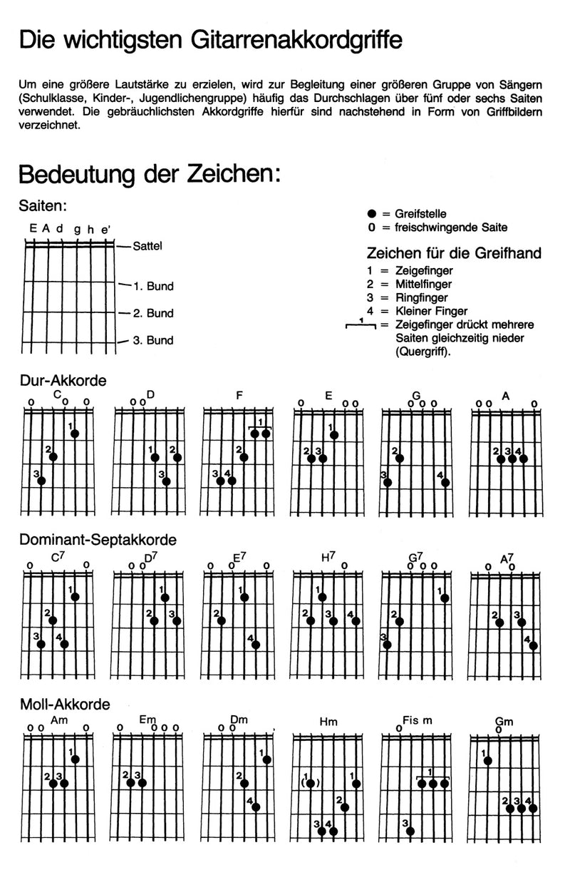 Gitarre und Lied. Europäische Kinderlieder: Nordeuropa