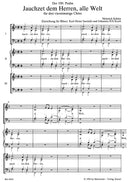 Jauchzet dem Herrn, alle Welt SWV deest [Performance score]