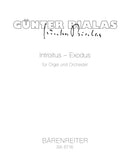 Introitus - Exodus für Orgel und Orchester (1976) [Study score]
