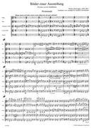 Pictures at an Exhibition for Woodwind Quintet