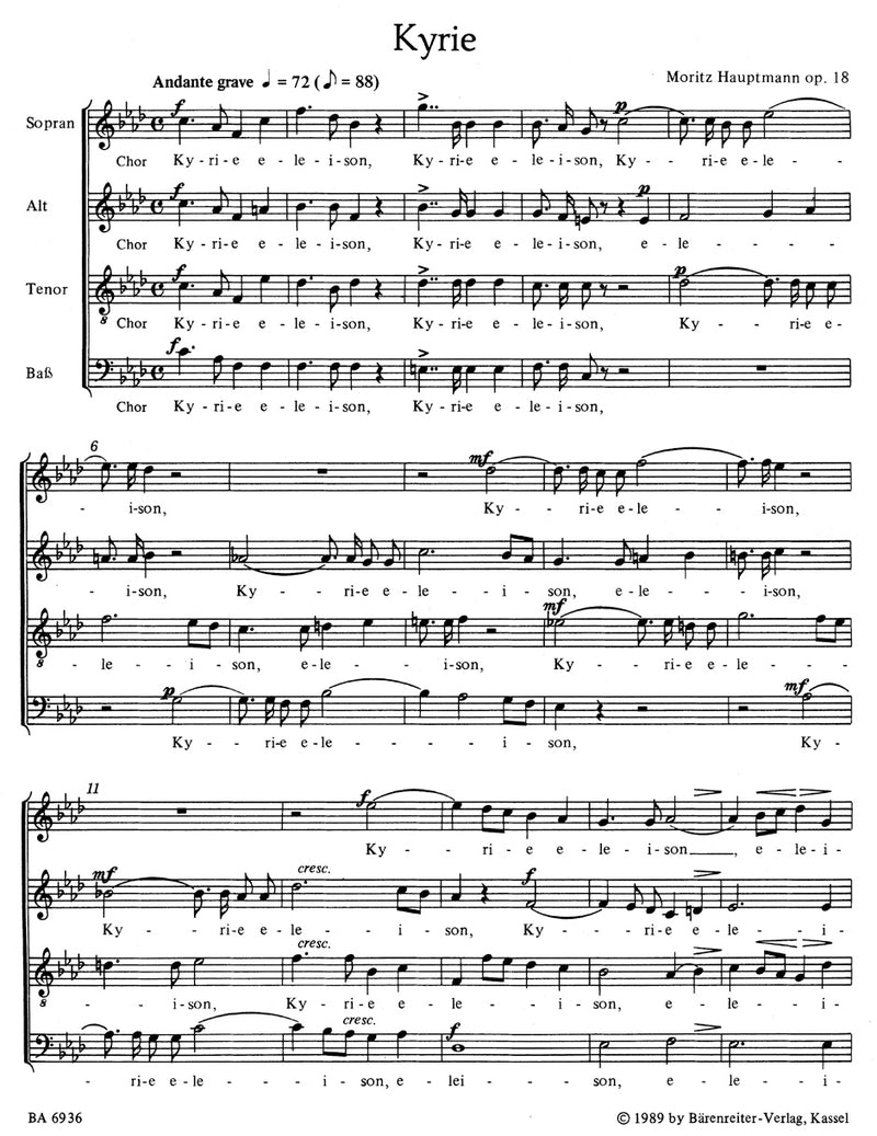 Messe f-Moll op. 18