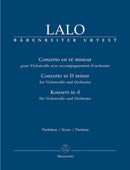 Concerto for Violoncello and Orchestra D minor [score]