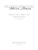 sieben Feld-, Wald- und Wiesenstücke für 12 Streicher (1983)（ポケットスコア）