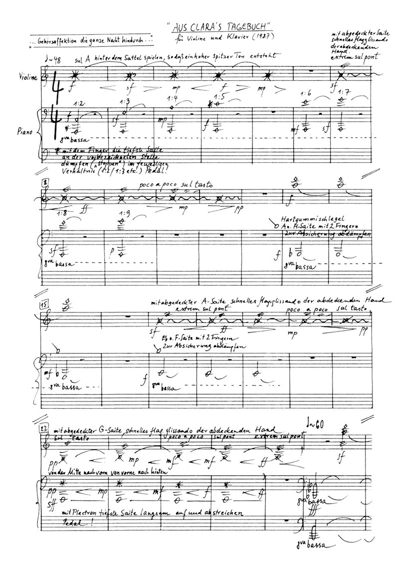 Aus Claras Tagebuch (1987)