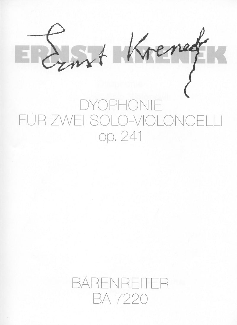 Dyophonie op. 241 (1988)
