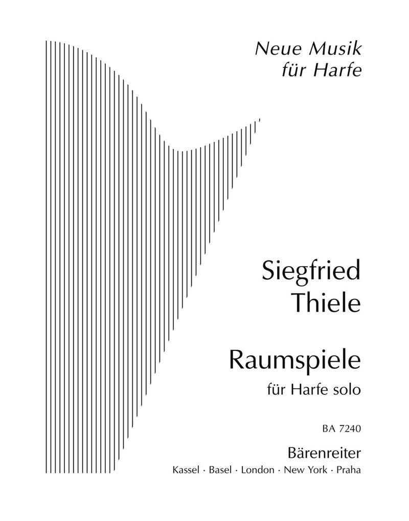 Raumspiele für Harfe solo