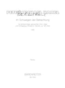 Im Schweigen der Betrachtung - Sei du dein, so werde ich dein sein (1992)