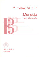Monodia per Viola sola (1990)
