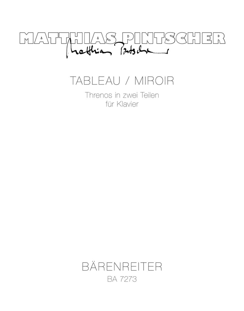 Tableau / Miroir