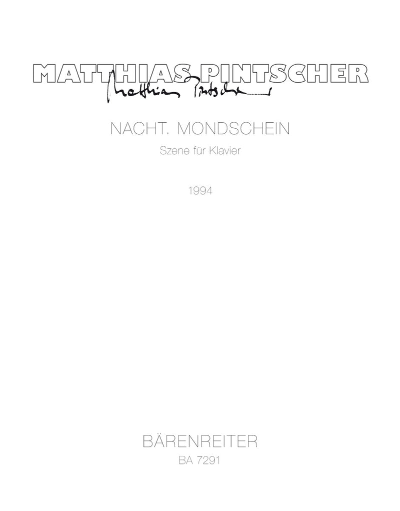 Nacht - Mondschein