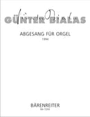 AbGesang für Orgel (1994) (after "Lamento di Orlando" for Orchestra）
