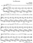 4 Mélodies [score & parts]