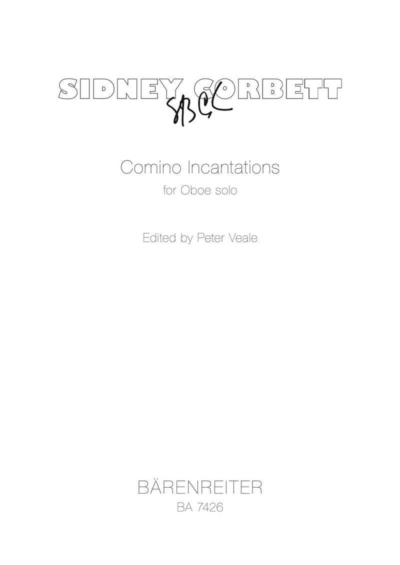 Comino Incantations für Oboe solo (1994)