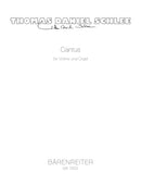 Cantus für Violine und Orgel (1998)