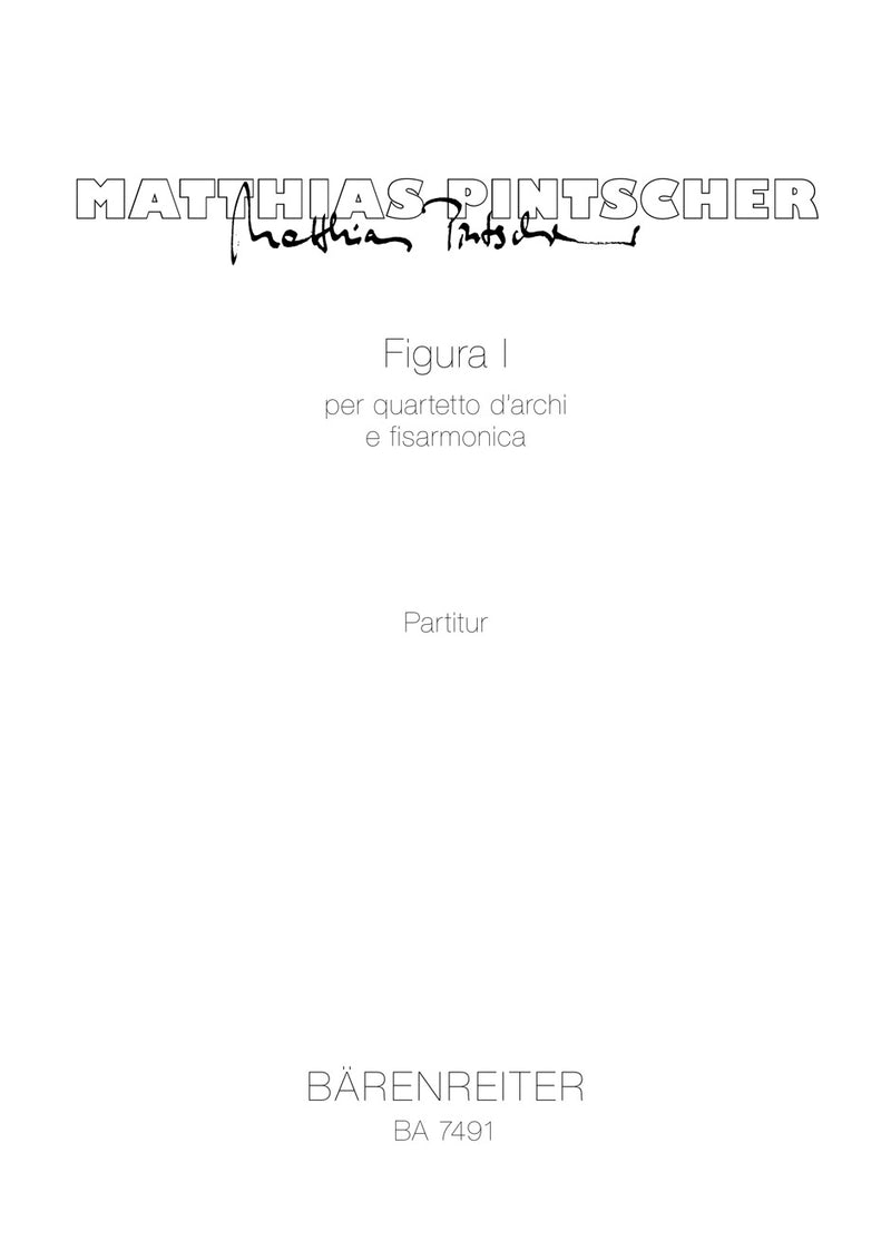 Figura I per quartetto d'archi e fisarmonica (1998) [score]