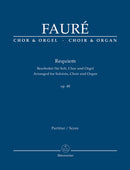 Messe de Requiem op. 48 (Version of 1900) (Arranged for soloists, choir and organ) [organ reduction]
