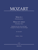 Missa C minor K. 139 "Waisenhaus Mass" (Arranged for Soloists, Choir and Organ) [organ reduction]