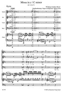 Missa C minor K. 139 "Waisenhaus Mass" (Arranged for Soloists, Choir and Organ) [organ reduction]