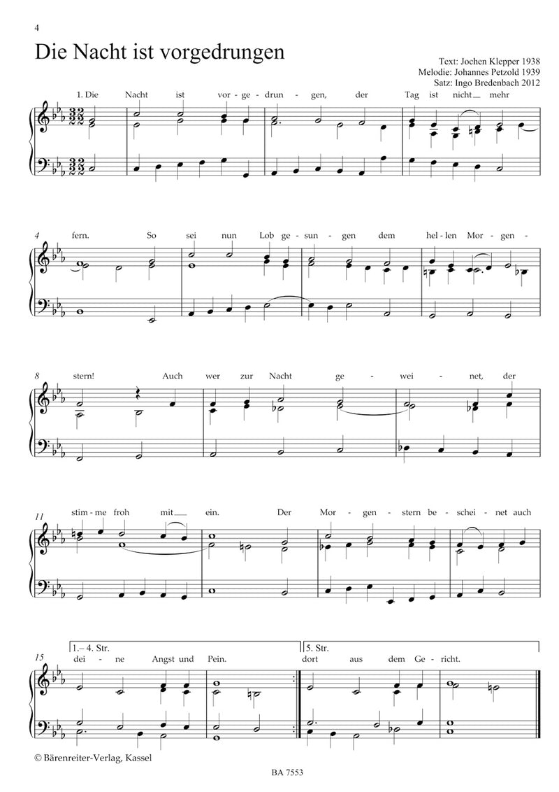 Der neue Quempas. Advents- und Weihnachtslieder (Piano solo)