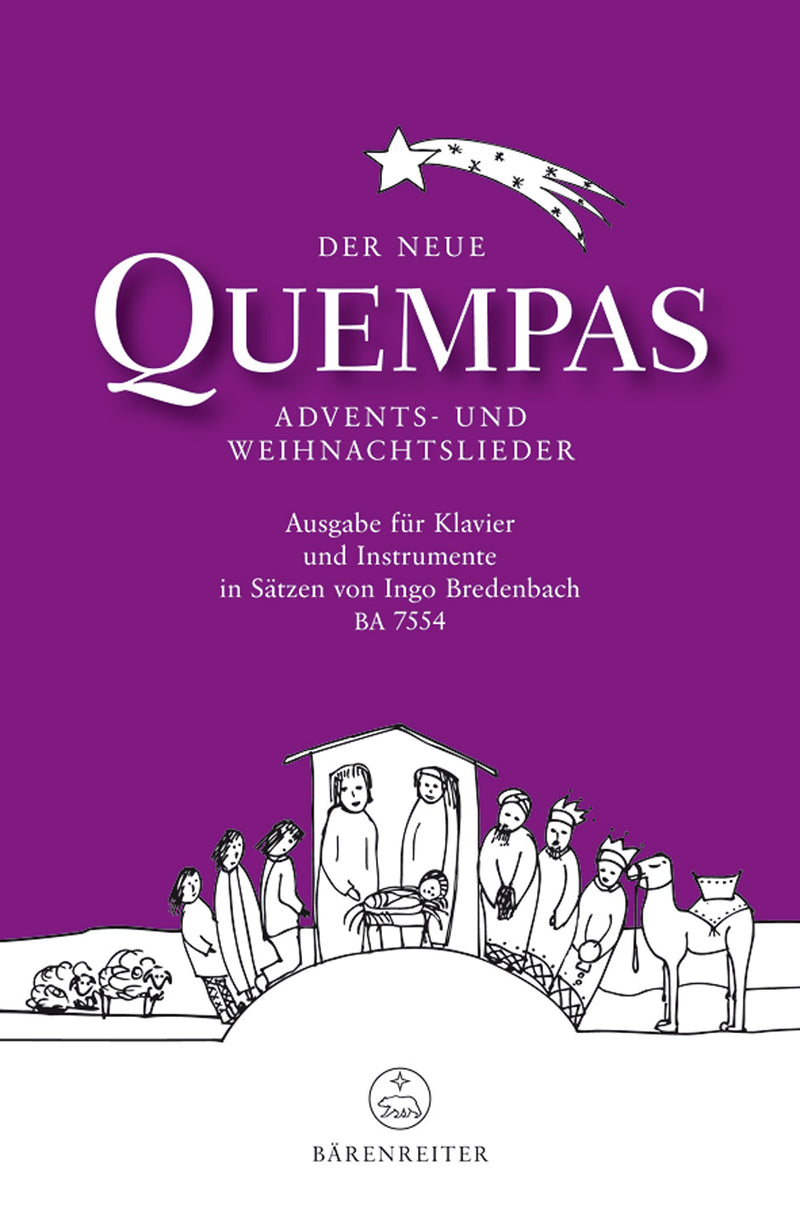 Der neue Quempas. Advents- und Weihnachtslieder (Piano and Instruments)