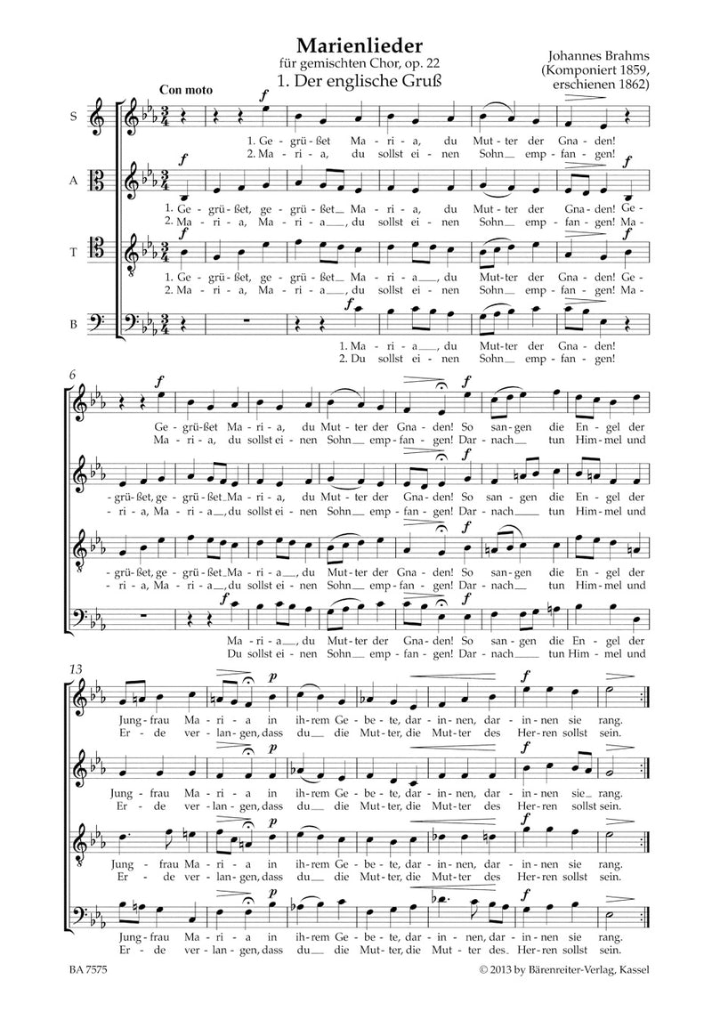Sacred Choral Music For choir a cappella