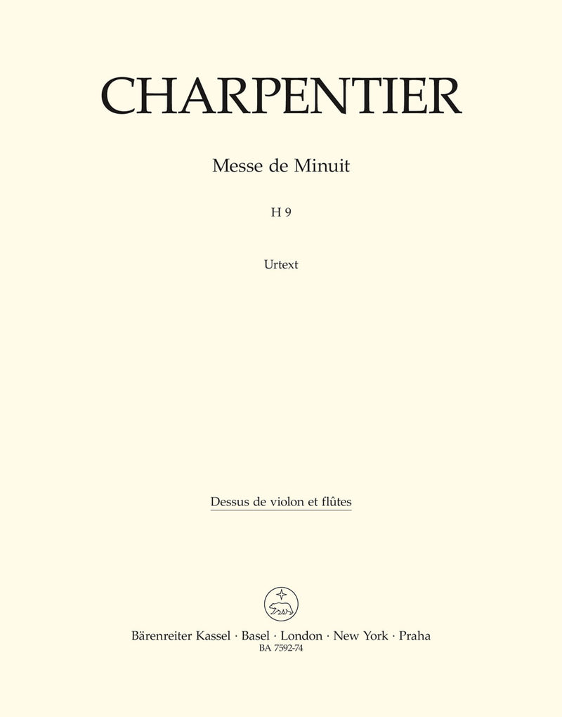 Messe de Minuit pour Noel H 9 [violin 1(2Fl) part]