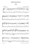 Messe de Minuit pour Noel H 9 （ヴォーカル・スコア）