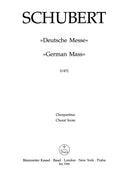 Deutsche Messe D 872 [合唱楽譜]