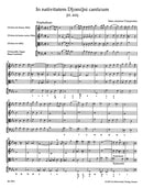 In nativitatem Domini canticum H. 416 [score]
