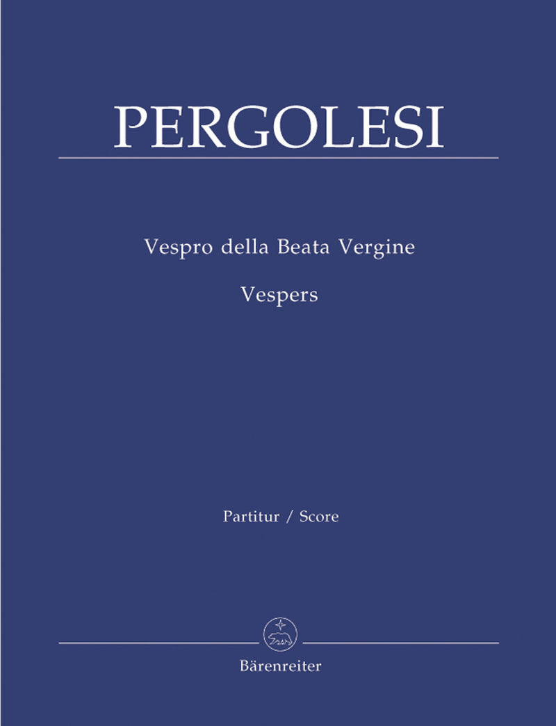 Vespro della Beata Vergine / Vesper [score]