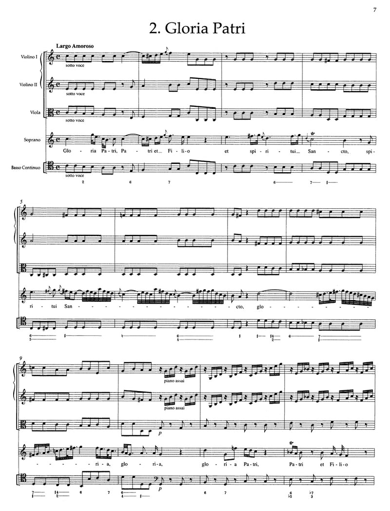 Vespro della Beata Vergine / Vesper [score]