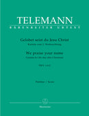 Gelobet seist du, Jesu Christ TWV 1:612 [score]