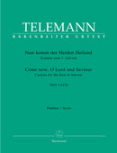 Nun komm der Heiden Heiland TWV 1:1174 [score]