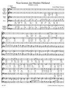 Nun komm der Heiden Heiland TWV 1:1174 [score]