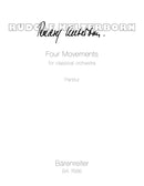 four Movements for classical Orchestra (1997)