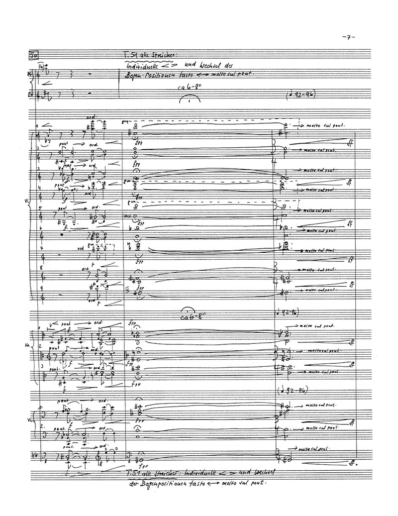four Movements for classical Orchestra (1997)