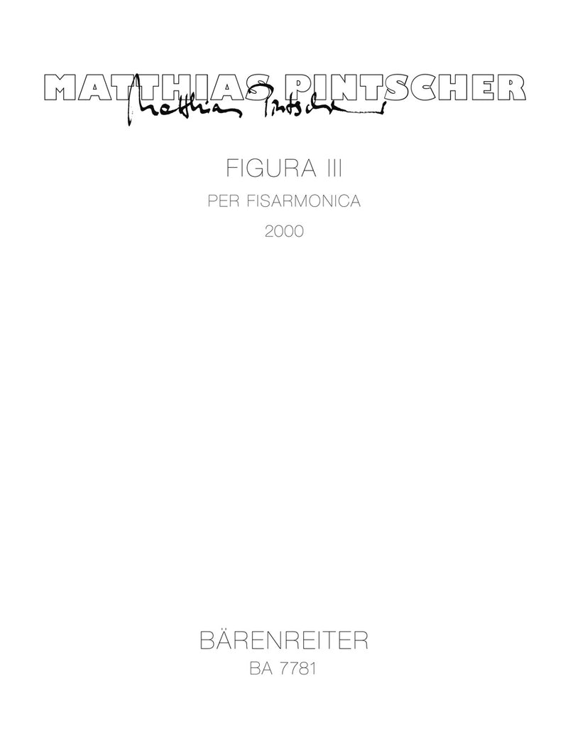 Figura III per fisarmonica (2000)